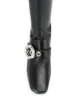 Off-White buckle-detail over-the-knee boots