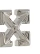 Off-White EXTRA SMALL ARROW EARRINGS SILVER NO COL