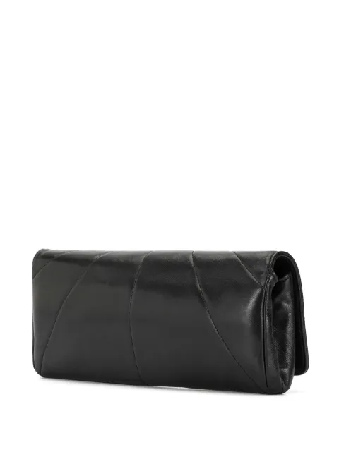 shop black chanel pre owned eagle rhinestone quilted shoulder bag with express delivery farfetch