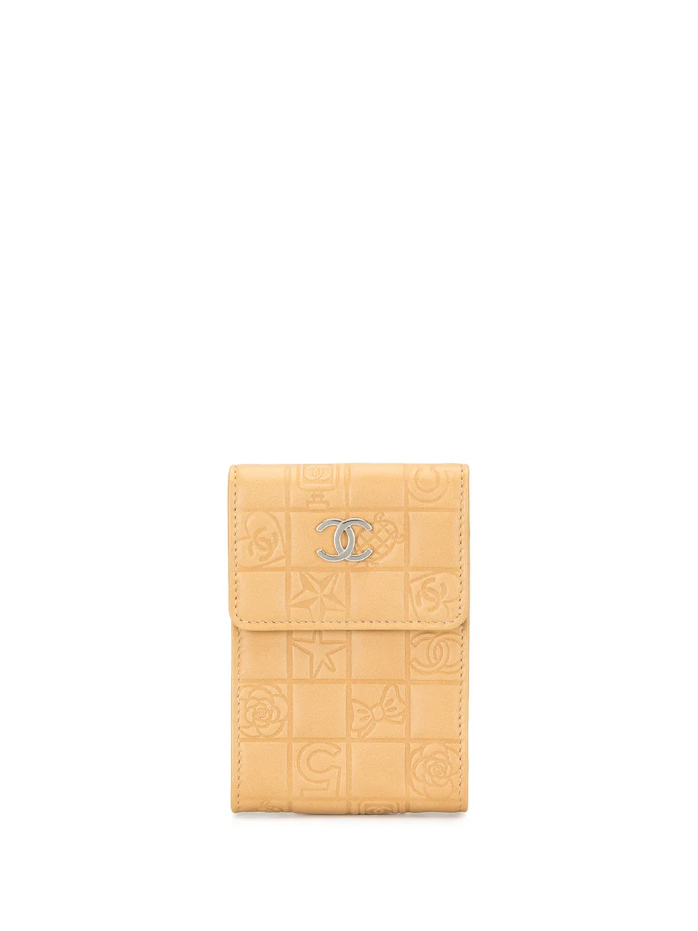 

Chanel Pre-Owned bolsa de mano con logo CC Icon - Marrón