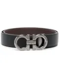 Ferragamo Gancini buckle belt - Black