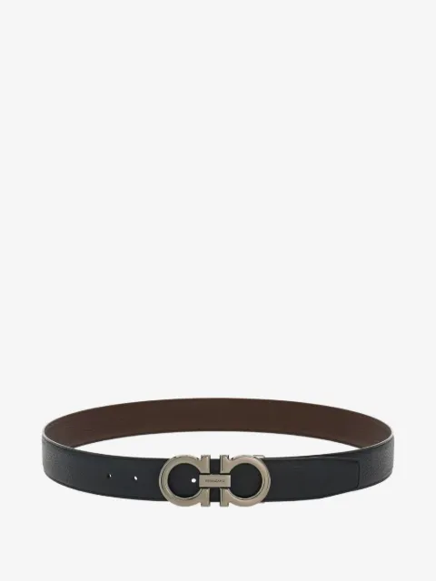 Ferragamo reversible and adjustable Gancini belt