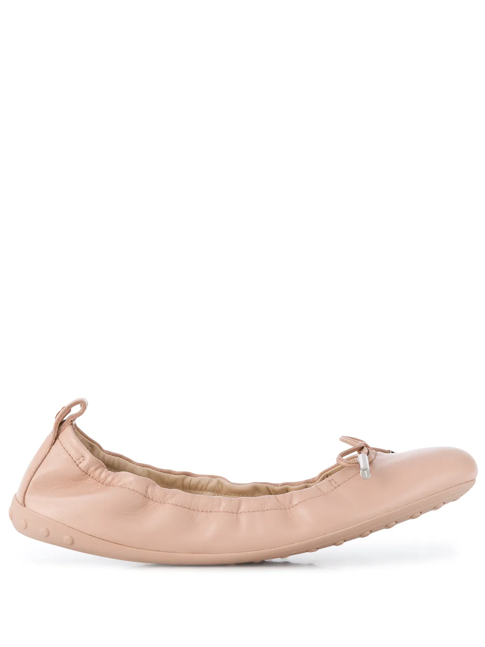 Tod's Leren ballerina's Roze