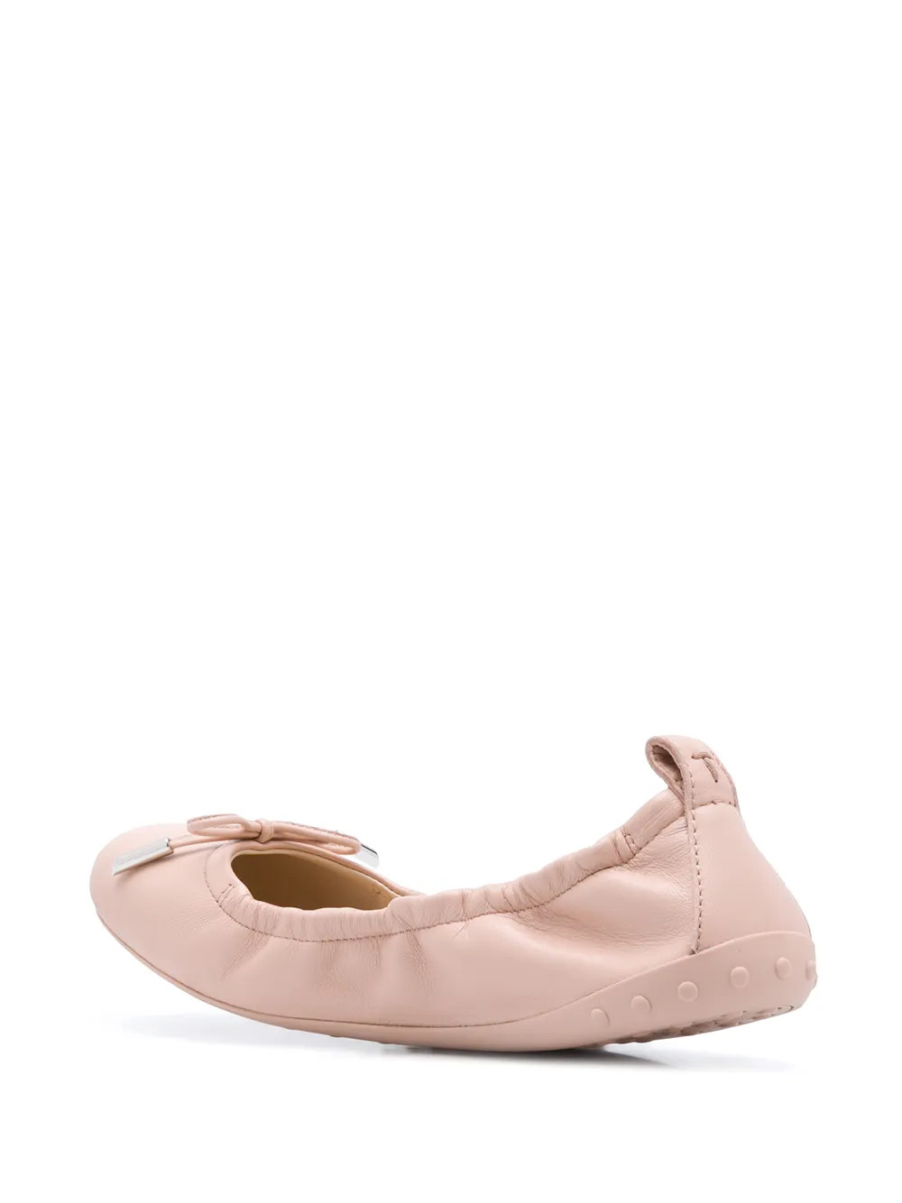 Tod's Leren ballerina's Roze