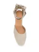 CASTAÑER Carina lace-up espadrille wedges