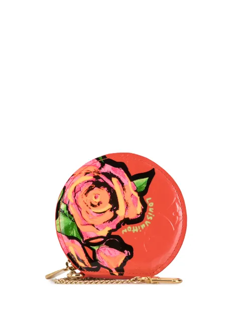 Louis Vuitton Pre-Owned porte-monnaie zippé à fleurs