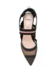 Fendi FF Colibrì 55mm mesh pumps