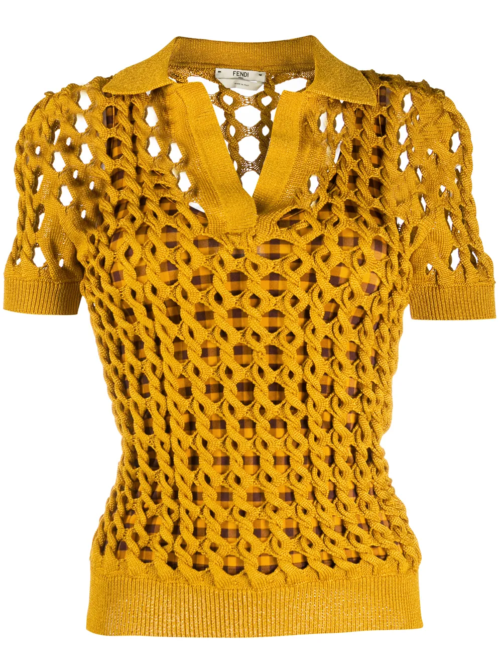 Fendi Pullover Mit Lochstrickmuster EYbGS hk0Ij Fendi Pullover Mit Lochstrickmuster EYbGS hk0Ij
