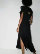 Bottega Veneta cutout midi dress
