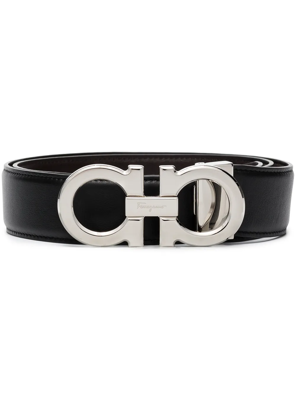 Black 2025 ferragamo belt