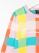 Young Versace سويت شيرت كاروهات بشعار