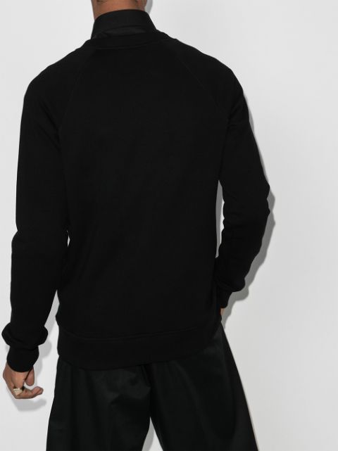 prada zip up shirt