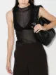 Image 2 of Bottega Veneta sheer ribbed tank top