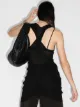 Bottega Veneta sheer ribbed tank top