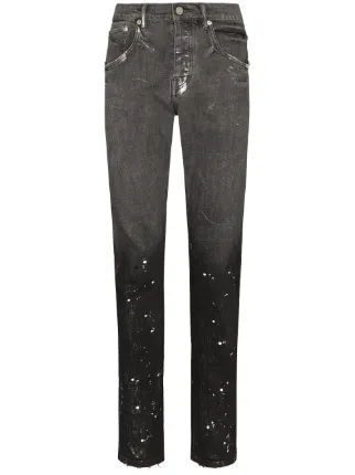 purple brand jeans grey
