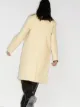 Bottega Veneta trench droit à détail de boutonnière