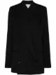 Image 1 of Bottega Veneta long-line double-breasted blazer jacket