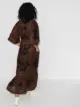 Vita Kin Carnation kaftan dress