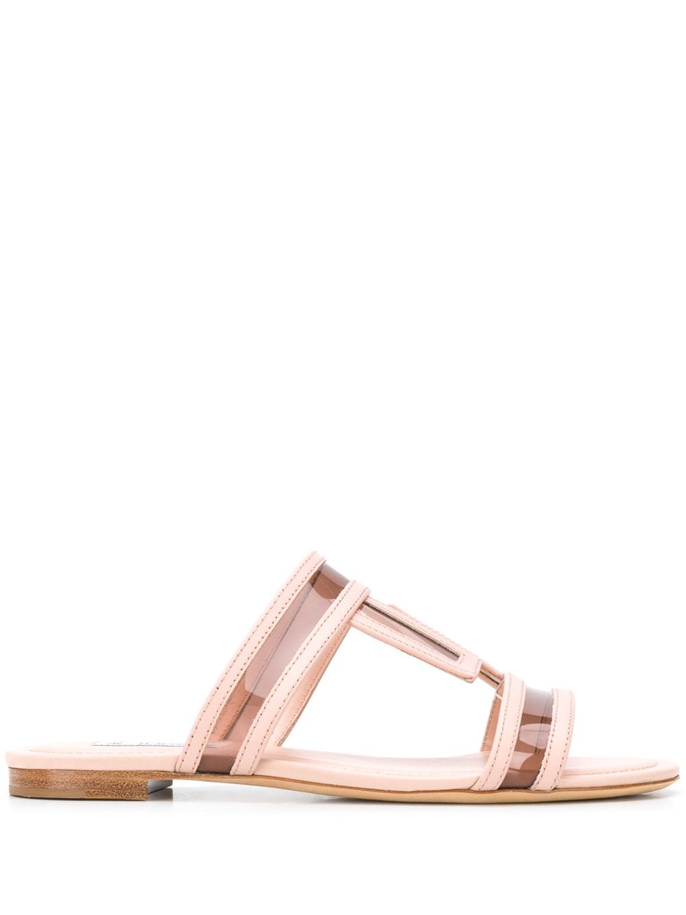 Tod's Double T Logo Sandals In 粉色