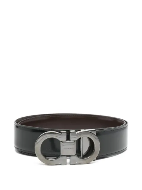 Ferragamo buckle leather belt