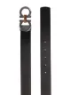 Image 2 of Salvatore Ferragamo Gancini reversible leather belt