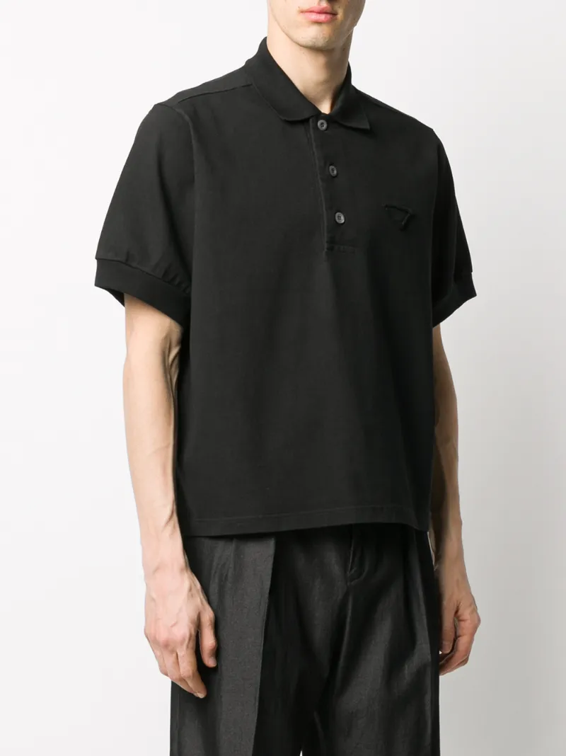 PRADA BOXY FIT POLO SHIRT