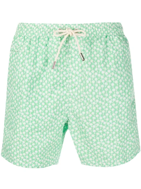 MC2 Saint Barth palm print swim shorts