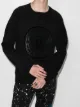 Image 2 of Balmain 3D flock coin logo sweatshirt