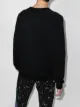 Balmain 3D flock coin logo sweatshirt