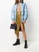 Image 2 of Off-White leather asymmetric pencil skirt