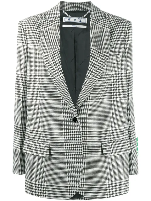 Off-White Tomboy Prince of Wales blazer