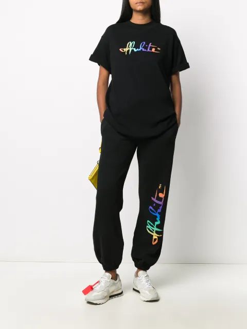 off white rainbow shirt