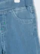 Emporio Armani Kids شورت جينز بخصر مطاطي