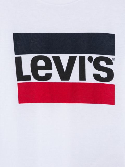 Shop Levi's Kids logo print T-shirt with Express Delivery - FARFETCH