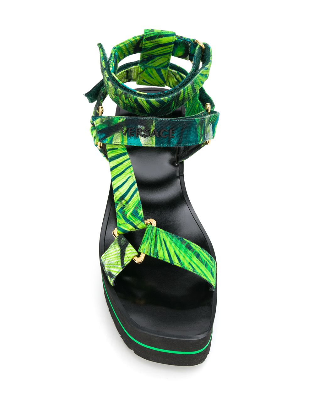 фото Versace сандалии на платформе