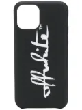 Off-White logo iPhone 11 Pro case - Black
