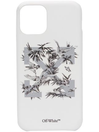 Shop White Off White Birds Iphone 11 Pro Case With Express Delivery Farfetch