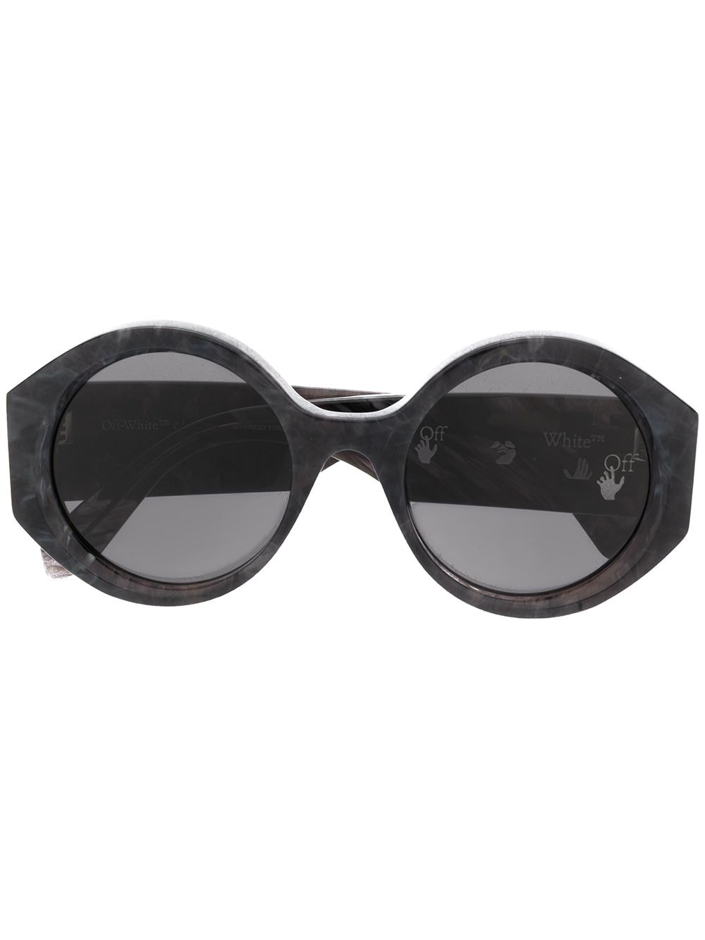 фото Off-white солнцезащитные очки в круглой оправе