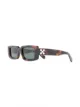 Image 2 of Off-White Arthur rectangle-frame sunglasses