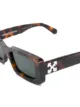 Off-White OWRI023F20PLA0016003 rectangle-frame sunglasses