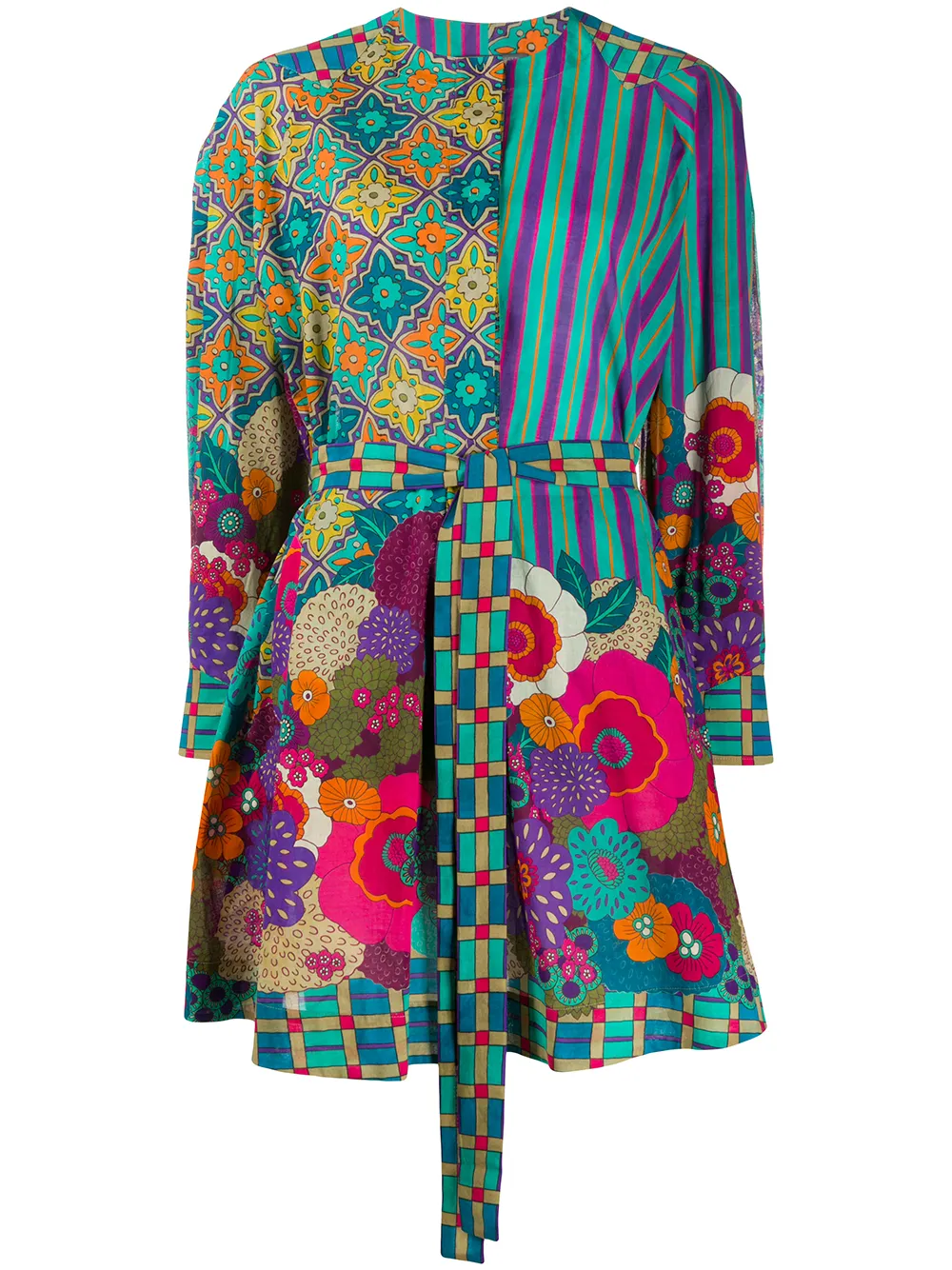 Alberta Ferretti Hemdkleid Mit Muster 121Rp v6Pj8 Alberta Ferretti Hemdkleid Mit Muster 121Rp v6Pj8