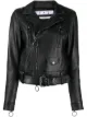 Image 1 of Off-White off-centre zip biker jacket