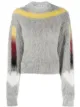 Image 1 of Off-White Arrow brushed crew neck jumper