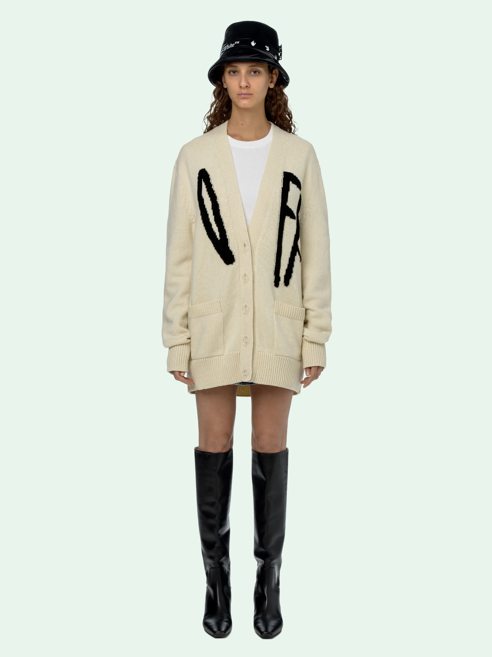 GRAFFITI CARDIGAN | Off-Whiteâ¢ Official Site
