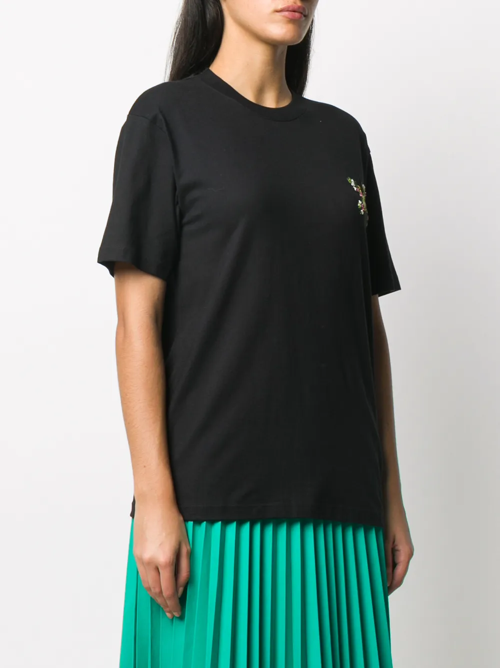 Off-white Black Mini Leaf Arrows T-shirt In Black