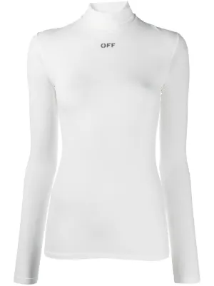 off white long sleeve shirt womens