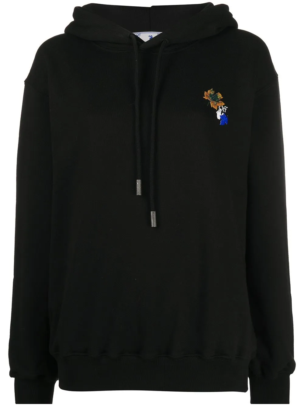 off white leaf hoodie