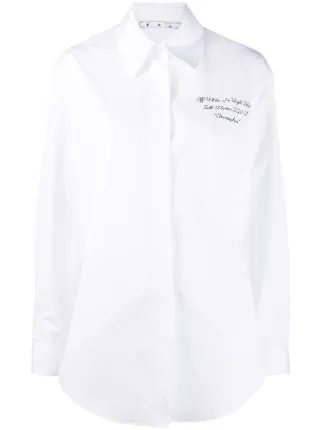 off white shirt farfetch