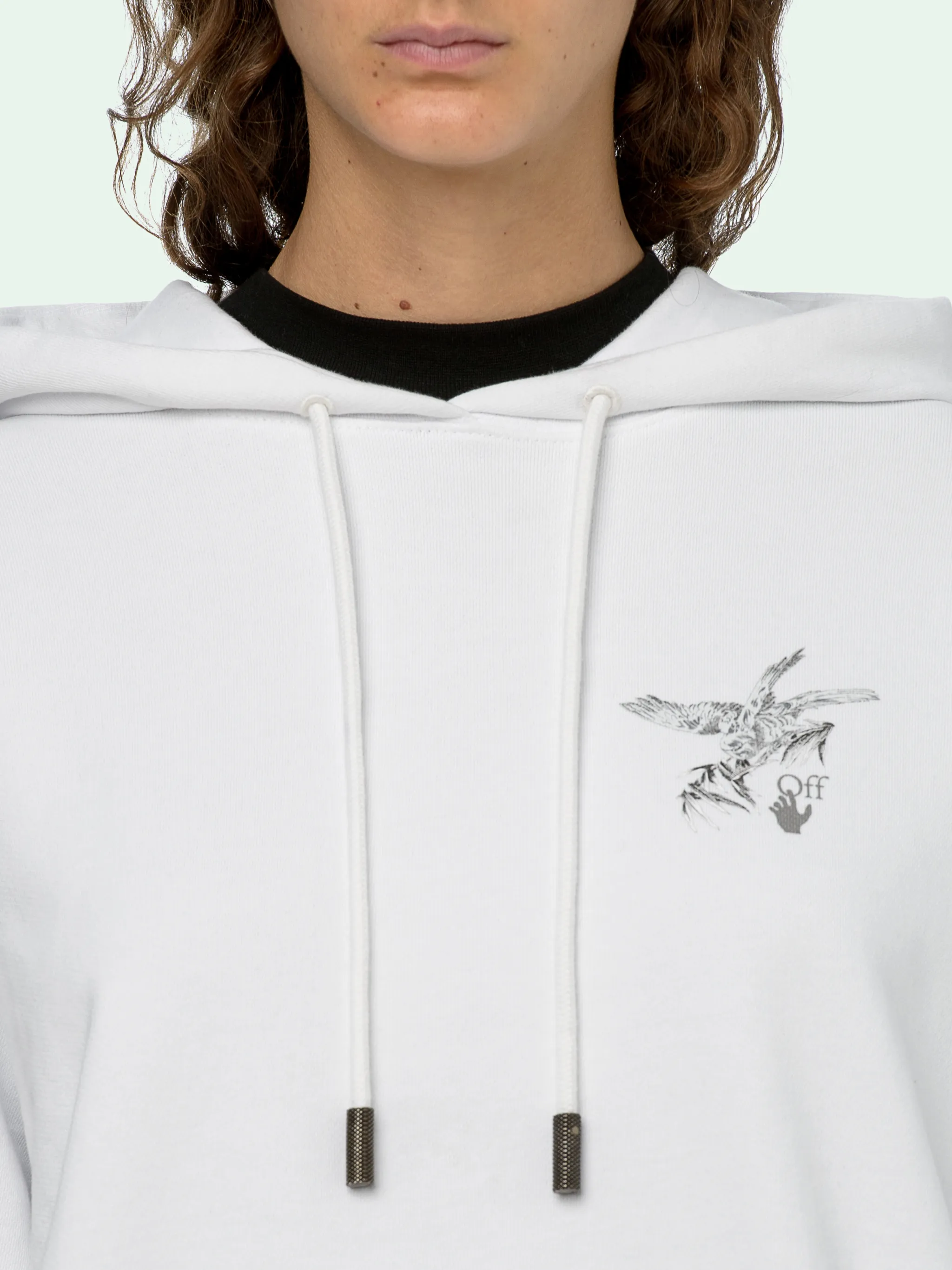 BIRDS REFLECTIVE HOODIE | Off-White 