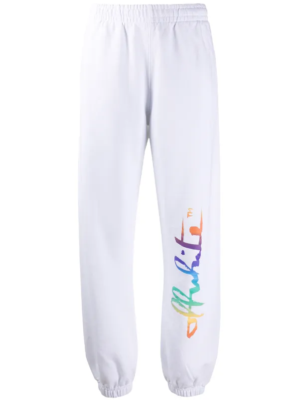 logo track pants